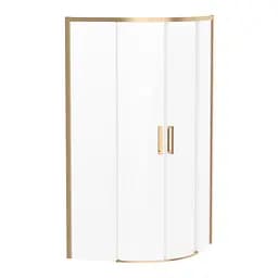 Душевая кабина Volle Solo 90x 90 без поддона cepillado oro 1010.114515