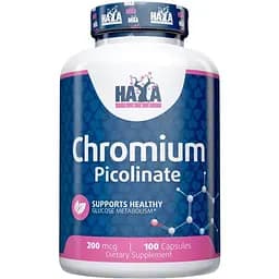 Вітаміни та мінерали Haya Labs Chromium Picolinate 200 mg, 100 капсул
