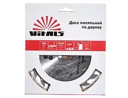 Диск пиляльний Vitals по дереву 185x20/16 мм ATB 20 (00000001681357) - мініатюра 3