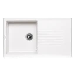 Кухонна мийка Lidz 860x500/240 WHI-01 (LIDZWHI01860500240)