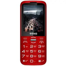 Телефон Sigma Comfort 50 Grace CF212 Red UA UCRF