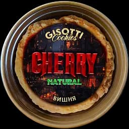 Печиво вершкове Gisotti "Вишневе" натуральне 330 г