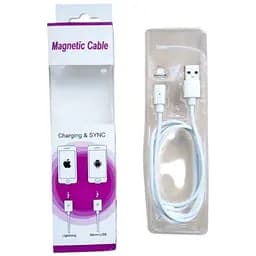 Кабель USB Magnetic Type-C магнітний білий