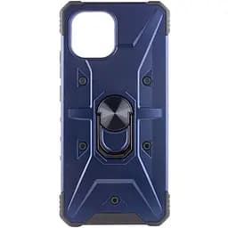 Ударопрочный чехол Pathfinder Ring для Samsung Galaxy A04 Синий / Navy