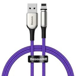 Кабель Baseus Lightning Zinc Magnetic (Charging) 1 м фиолетовый