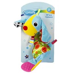 Мягкая игрушка-прорезыватель Lindo Такса (F 1004 такса)