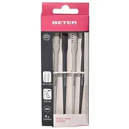 Триммер Beter для удаления волос в носу 4 шт.