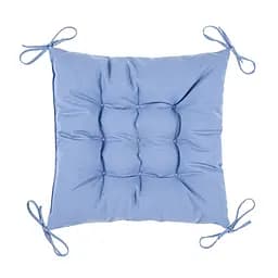 Подушка на стул Home Line 40x40 см голубая/серая (180144)