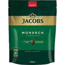 Кофе растворимый Jacobs Monarch, 100 г (823827)