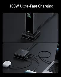 Сетевое зарядне пристрій Anker Charging Base для Anker Prime 100W Black (7198080) - мініатюра 5