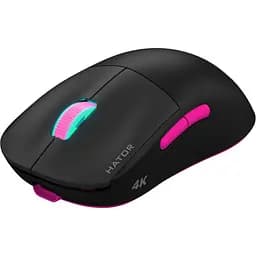 Бездротова миша HATOR Quasar 2 ULTRA 4K Wireless Black Pink (HTM570BP) - мініатюра 2