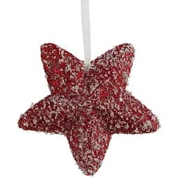 Прикраса декоративна House of Seasons Зірка червона (8718861624687SNIG)