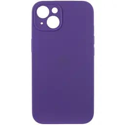 Чехол Epik Silicone Case Full Camera Protective AA для Apple iPhone 15, 6.1 Фиолетовый/Amethyst
