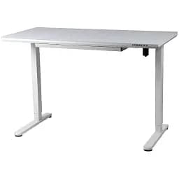 Комп'ютерний ігровий стіл Barsky StandUp White Glass (BST-12new) [111787]