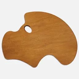 Палитра профессиональная Jardin Arti, овальная для левшей (52х45,7)