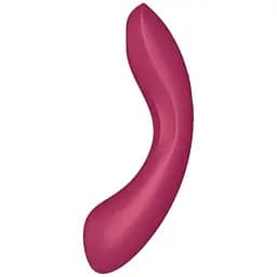 Вакуумний стимулятор із вібрацією Satisfyer Curvy Trinity 1 Red іграшка 3 в 1