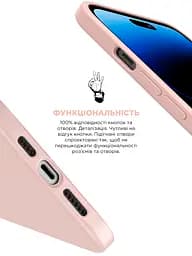 Силиконовый чехол с MagSafe для Apple iPhone 14 Pro, ICON2 MagCase, розовый, противоударный, панель с мягкой подкладкой, защита всего корпуса, поддержка беспроводной зарядки, совместим с защитными стеклами и пленками, ArmorStandart (ARM68402) - мініатюра 4