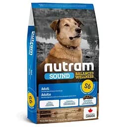 Сухой корм холистик Nutram Sound Balanced Wellness Adult Dog 11.4 кг для взрослых и пожилых собак всех пород