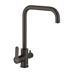 Змішувач для кухні Mixxus DAX-021-G Black MI6078 Чорний матовий