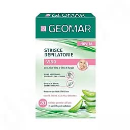 Восковые полоски Geomar Wax Strips Face Restyling для ухода за лицом 20 шт. (115721)