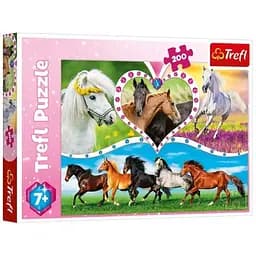 Пазл Trefl Красиві коні 200 ел. (13248)