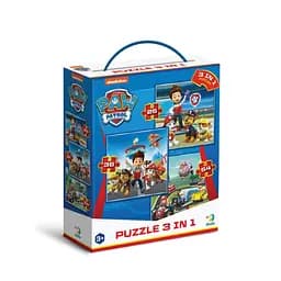 Пазл детский 3 в 1 Готовы к работе 200579, 25, 36, 54, 115 элементов