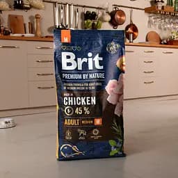 Сухий корм для собак середніх порід Brit Premium Dog Adult М з куркою 8 кг - мініатюра 6