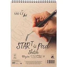 Альбом для ескізів на спіралі SM-LT Art STAR T А4 90г/м2 20л