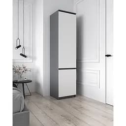 Пенал со штангой Moreli T-218 500x2117x498 мм Антрацитовый/Белый (mo-t218-antracit-white)