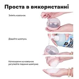 Щітка силіконова масажна Semi Cleaning Device з дозатором, Green для миття тварин - мініатюра 6