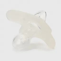 Пустушка силіконова симетрична Canpol Babies 24/001_whi Білий (5901691883116)