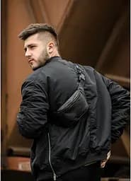 Чоловіча поясна сумка бананка Sambag 30,5х14 см 000148030 - мініатюра 10