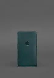 Кожаный чехол для iPhone 11 Зеленый Краст
