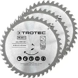 Диск пильный Trotec HW40 Wood 150 х 16 х 2.1 мм 3 шт. (DAS302853)