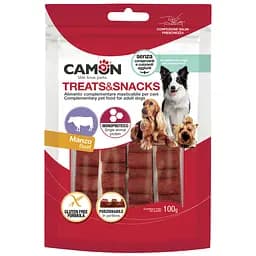 Ласощі для собак Camon батончик порційний з яловичиною 100 г