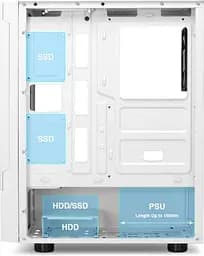 Корпус GAMDIAS TALOS E3 MESH WH (4712960137127) Без БП - мініатюра 4