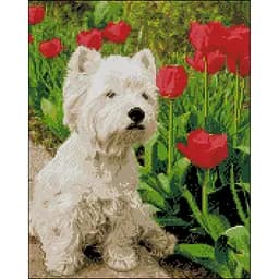 Алмазна мозаїка Strateg ПРЕМІУМ На прогулянці без підрамника розміром 40х50 см (ZAV4050-30)