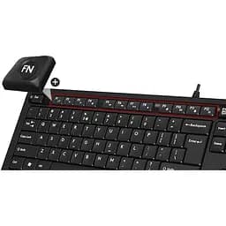 Комплект (клавіатура + миша) A4Tech Fstyler F1010 Black/Grey (1147539) [107932] - мініатюра 6