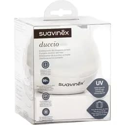 Стерилізатор портативний Suavinex Duccio для пустушок білий (400818) - мініатюра 2