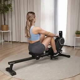 Гребний тренажер Hop-Sport HS-055R Creek магнітний чорний - мініатюра 7