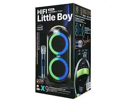Портативна акустика Remax RB-X9 Little Boy RGB LED Outdoor Wireless Speaker - мініатюра 7