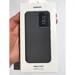 Оригінальний чохол-книжка Smart View Wallet Case Samsung Galaxy S24 FE (S721) Black EF-ZS721CBEGWW - мініатюра 2