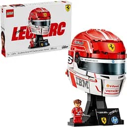 Конструктор LEGO Шолом Шарля Леклера з команди Scuderia Ferrari HP (43014)
