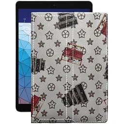 Чохол StatusCASE з екошкіри для планшету Apple iPad Air 2019 (A2152 А2153 А2123) Луі-Вітон-білий