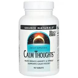 Підтримка нервової системи Source Naturals Calm Thoughts 90 таблеток