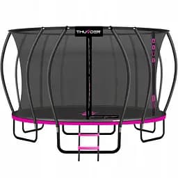 Батут із внутрішньою сіткою THUNDER Inside Ultra 16FT 490 см Black/Pink