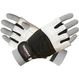 Рукавички для фітнесу Mad Max Classic MFG 248 White M