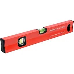 Уровень алюминиевый с магнитом Yato 40 см (YT-30060)