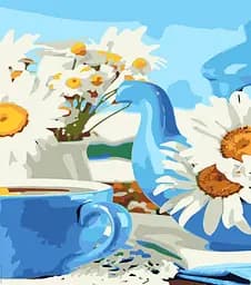 Набор для росписи по номерам Чайная симфония, Strateg, 30x40 см, LY17