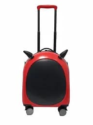 Дитяча валіза маленька S ABS-пластик Airtex 961 45,5×34×22,5см 30л Червоний